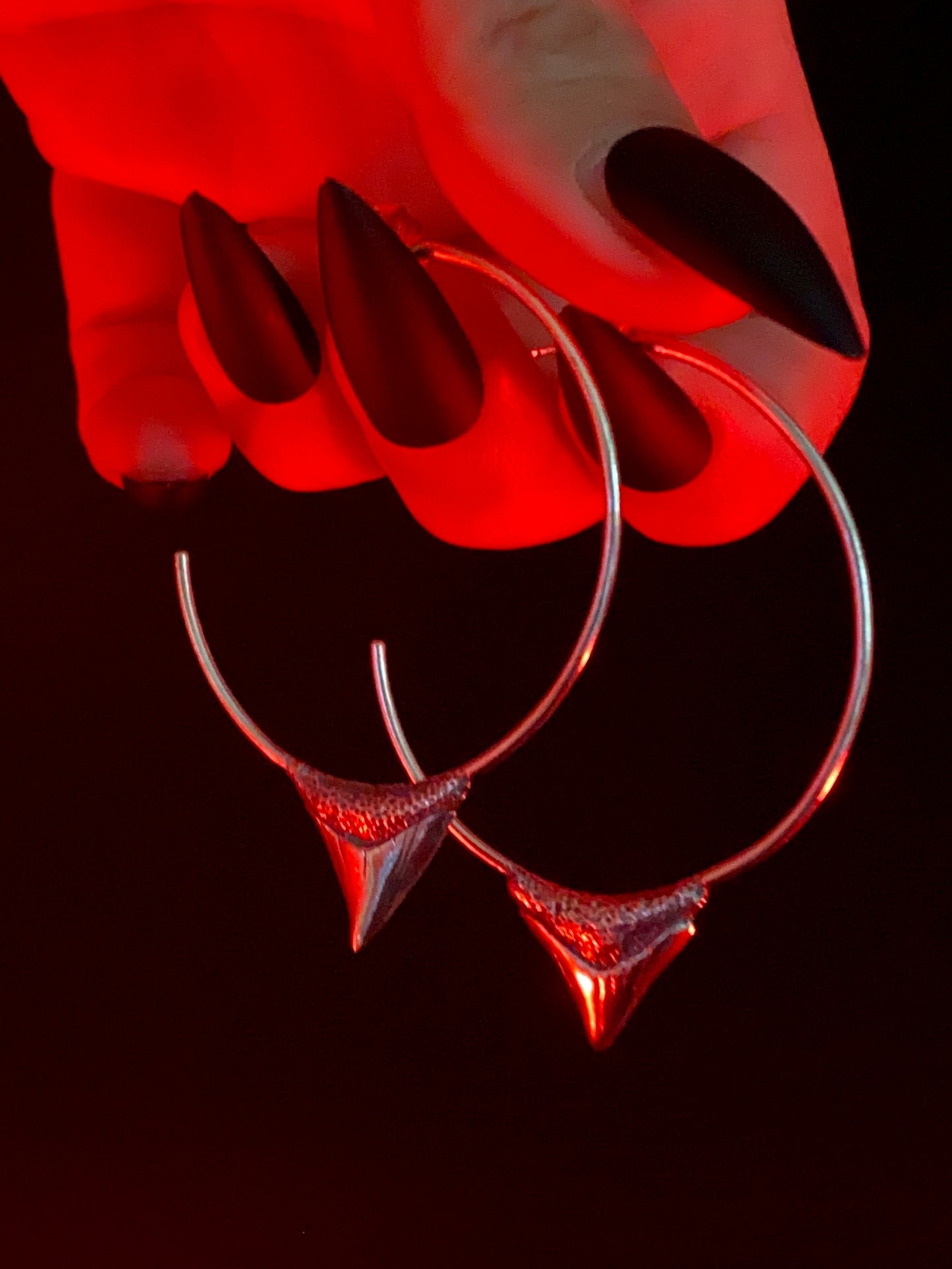 Shark Tooth Hoops