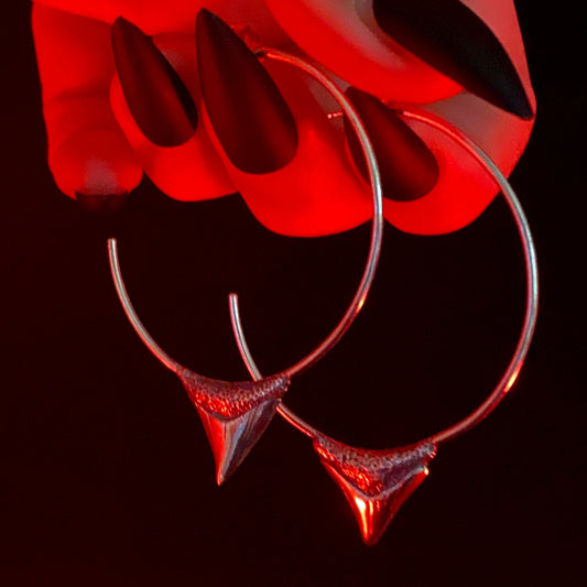Shark Tooth Hoops