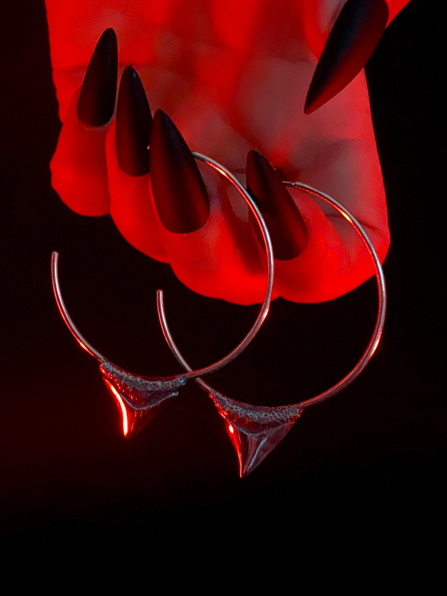 Shark Tooth Hoops