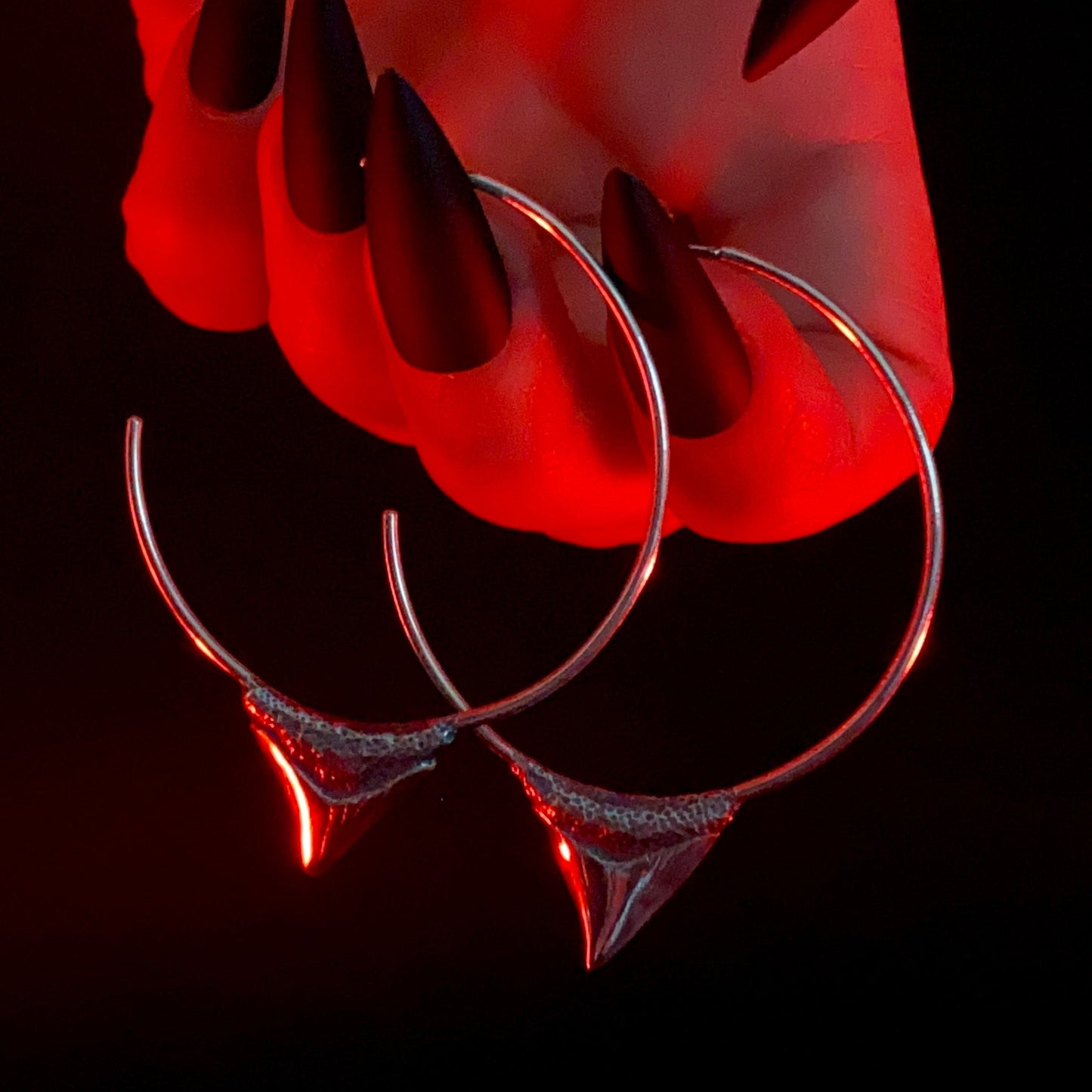 Shark Tooth Hoops