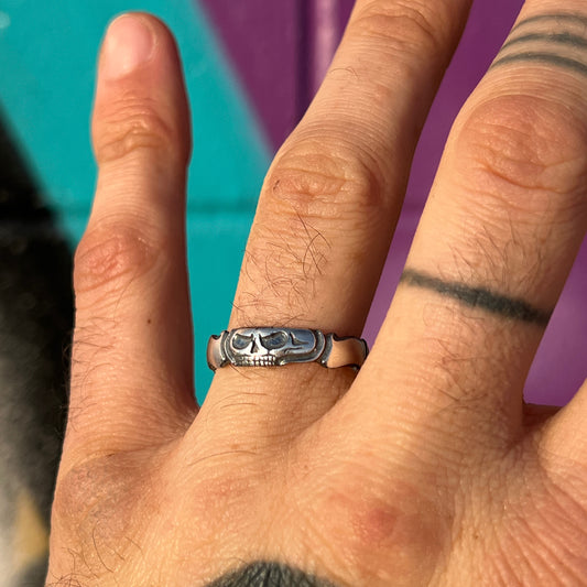 Death's Head Mourning Ring