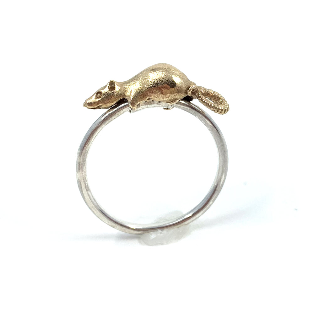 Spinning Rat Ring