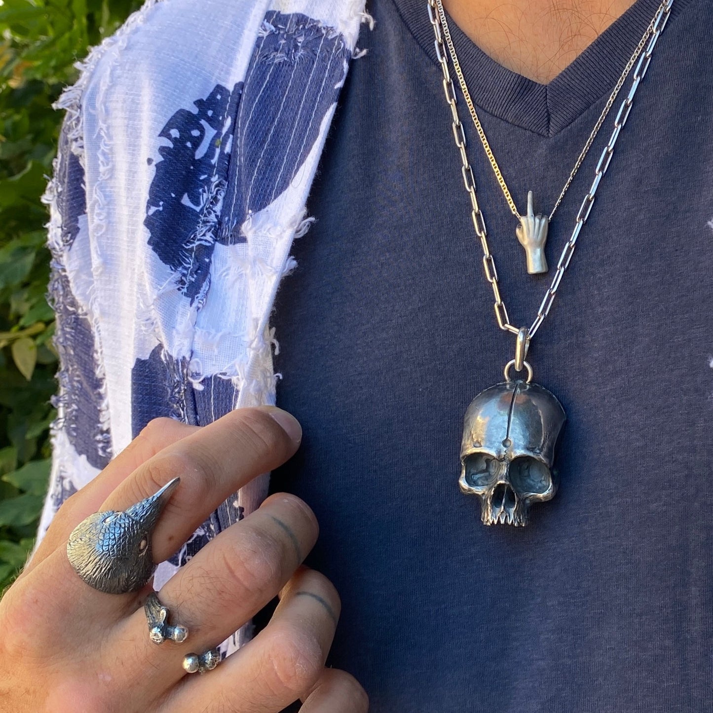 Middle Finger Pendant