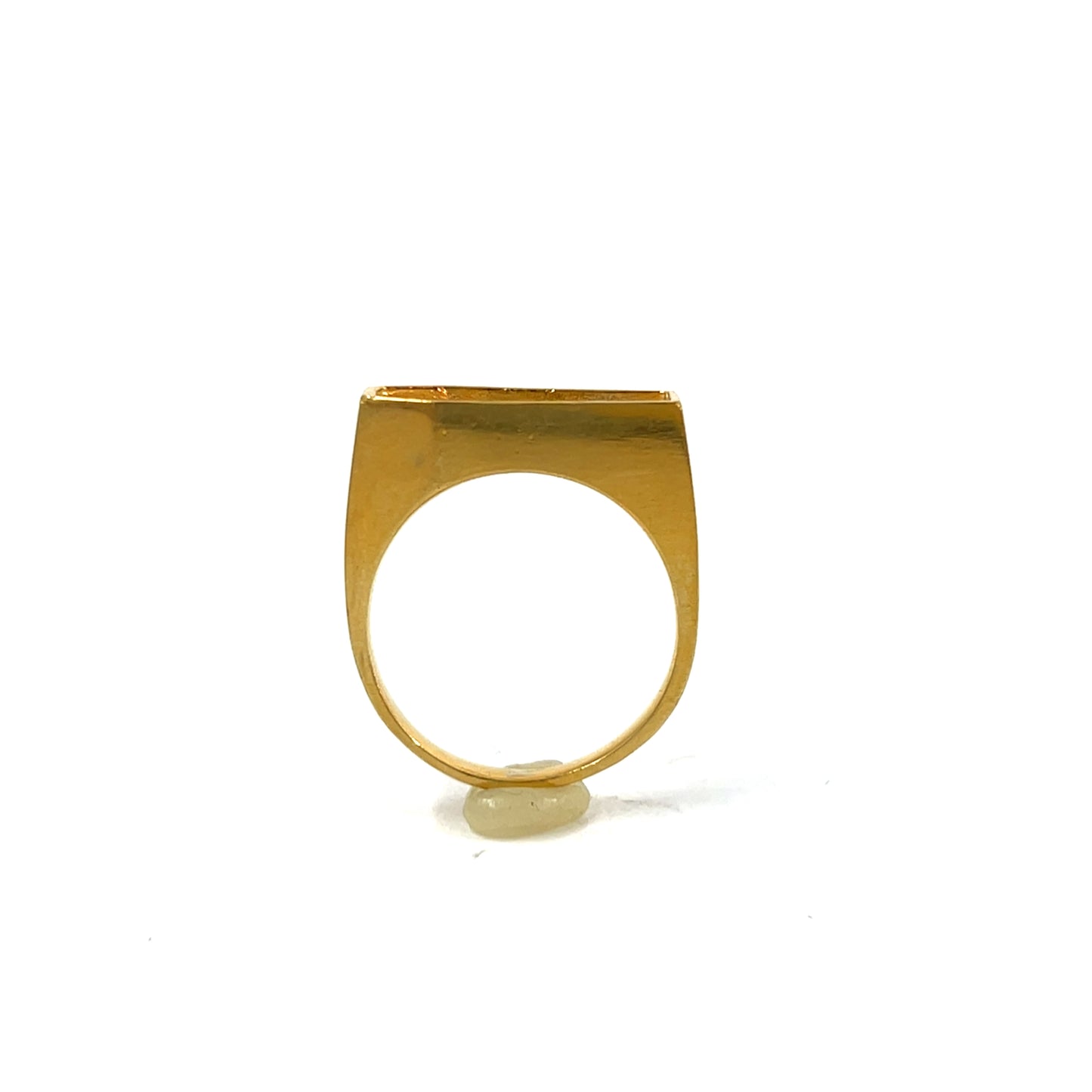 Coffin Ring (Gold Vermeil)
