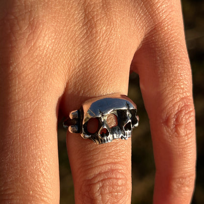 Conjoined Skull Ring