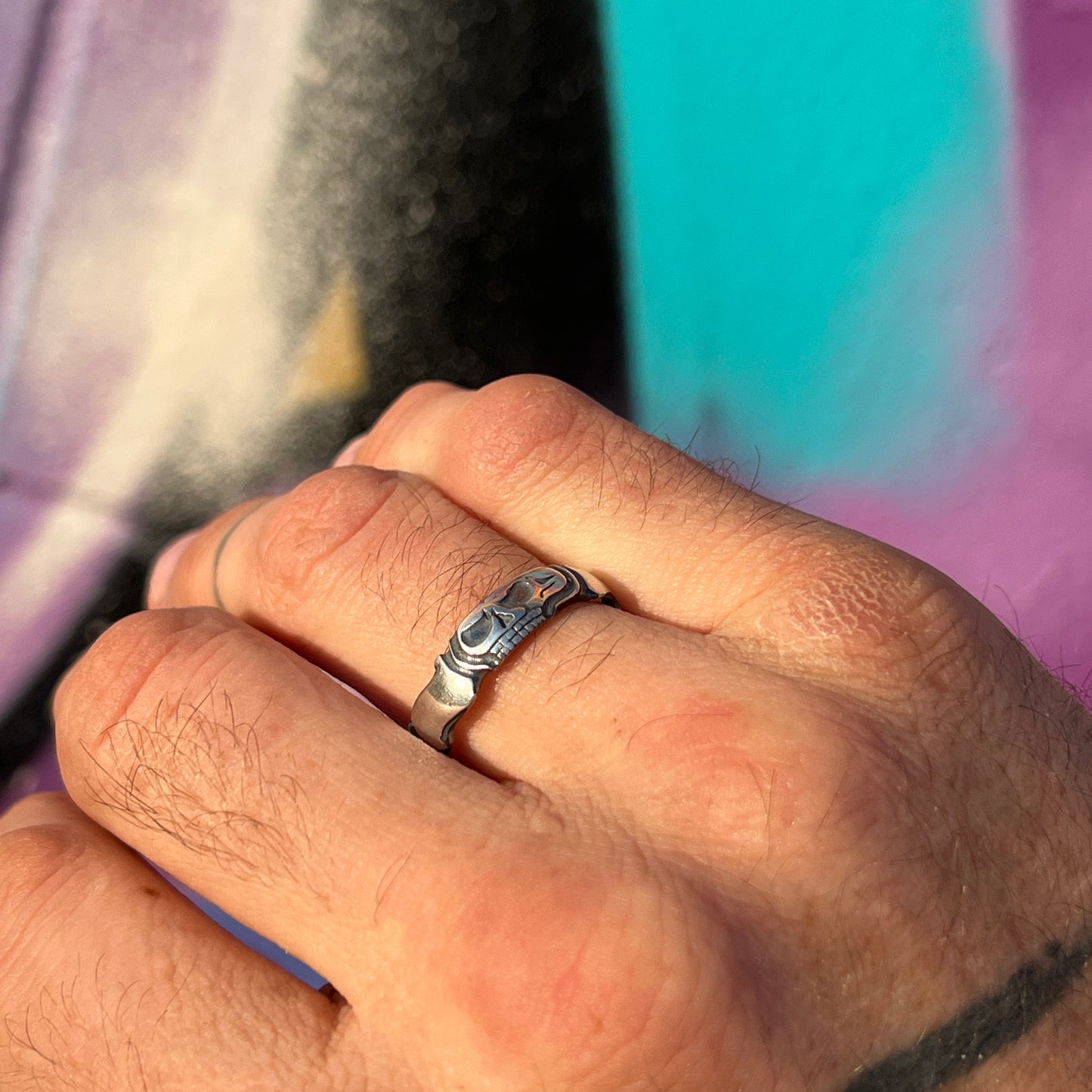 Death's Head Mourning Ring