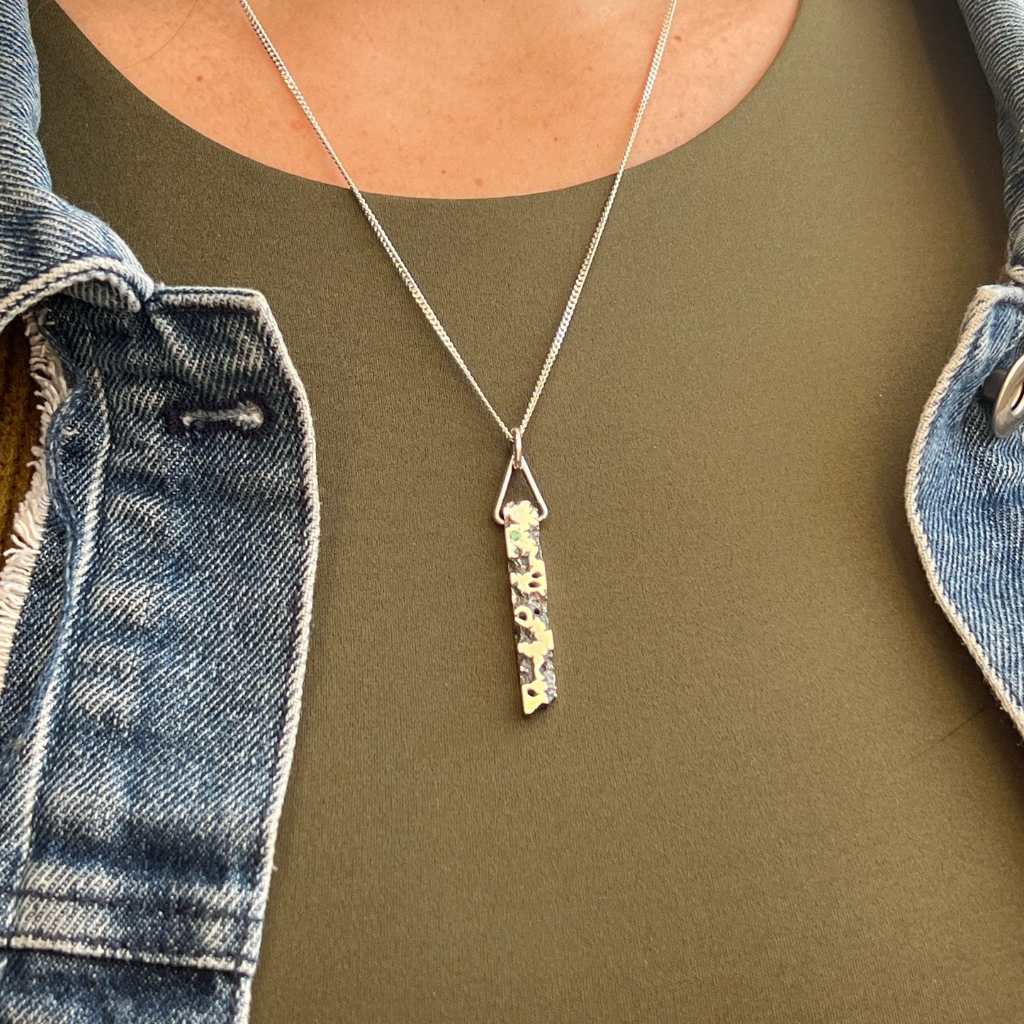 Decay Pendant 5mm (made to order)