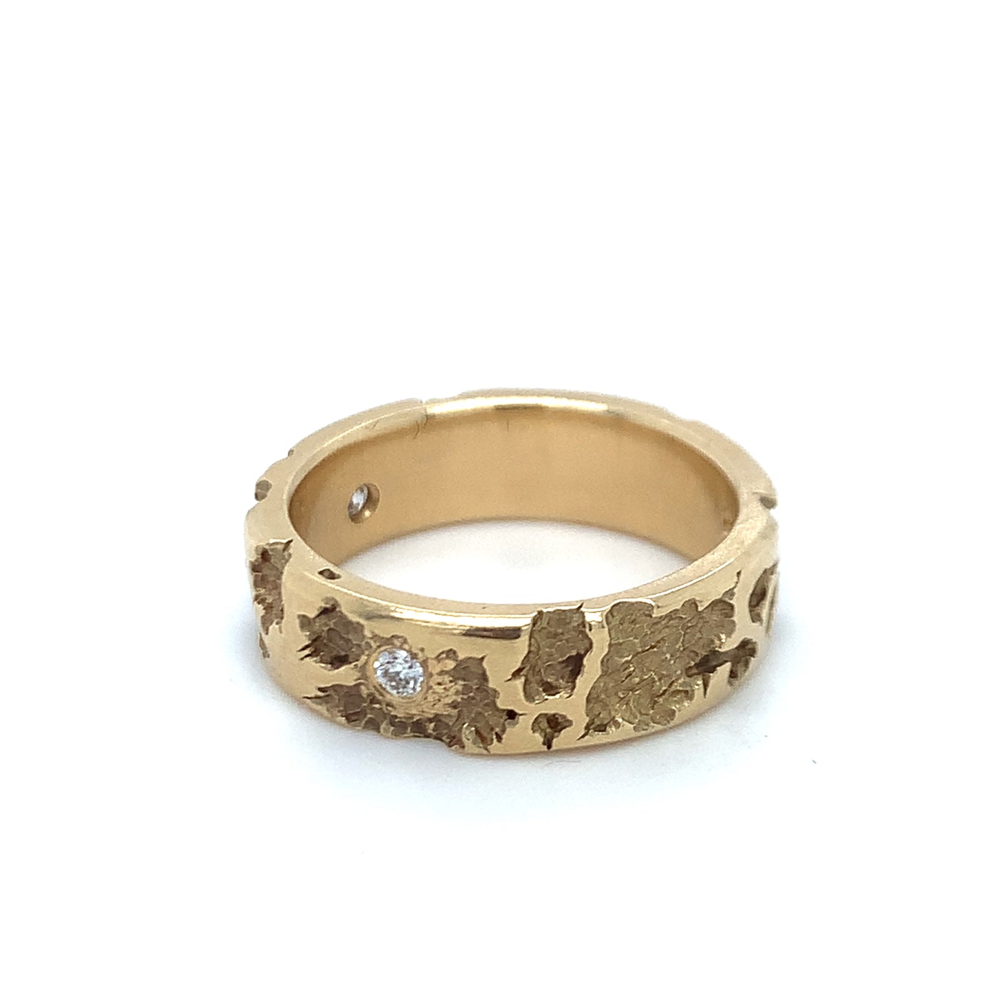 14k Decay Ring (Diamonds)