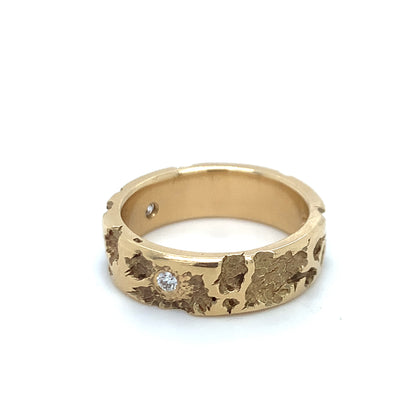 14k Decay Ring (Diamonds)