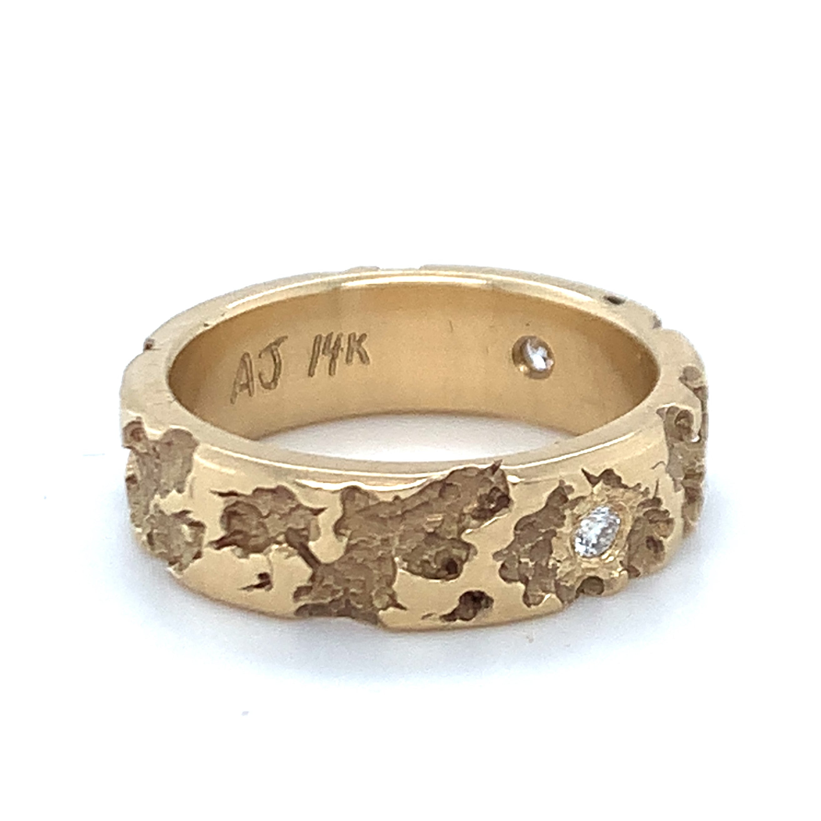 Decay Ring 6mm (made to order) – alexjacquesdesigns