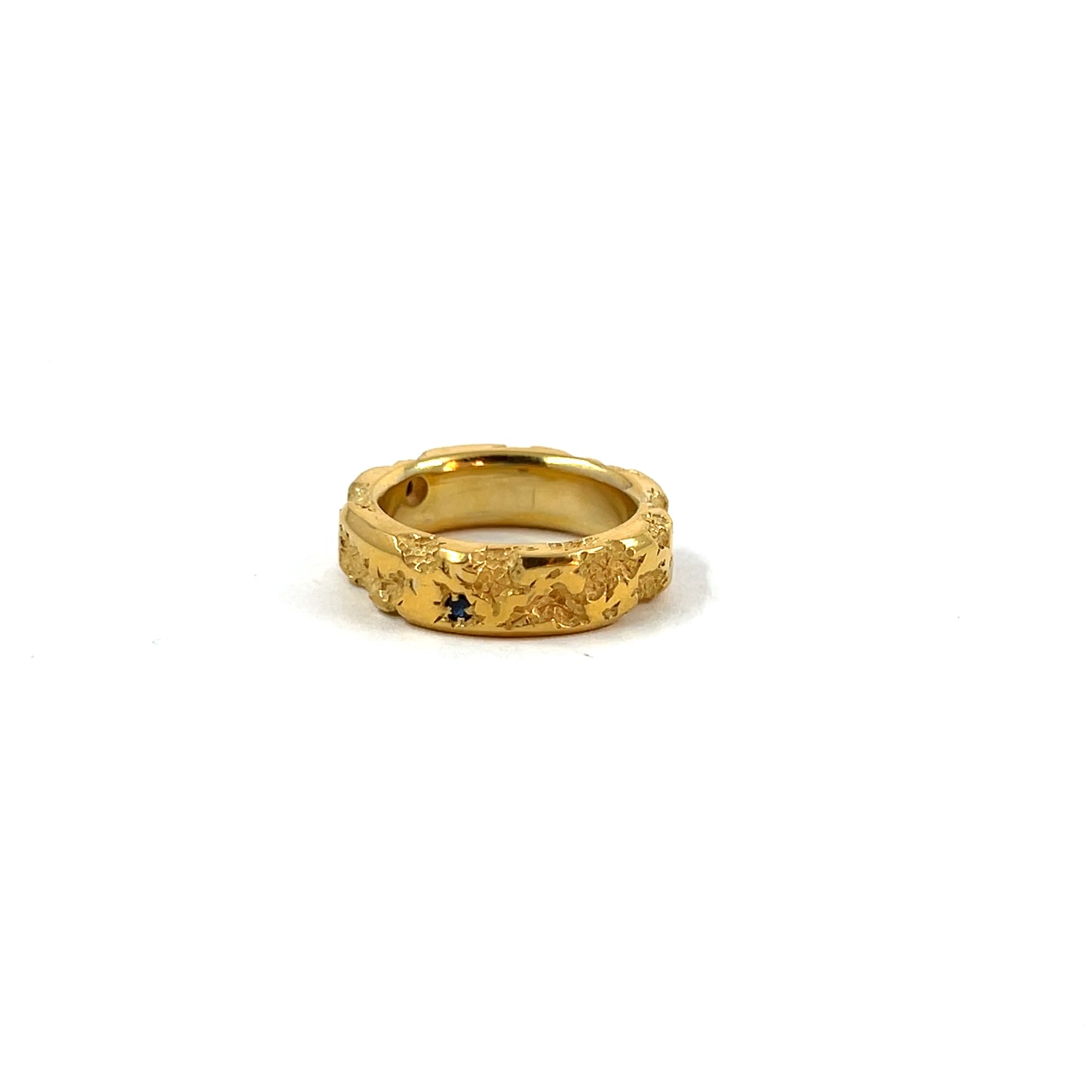 Decay Ring (Gold Vermeil, Sapphires)