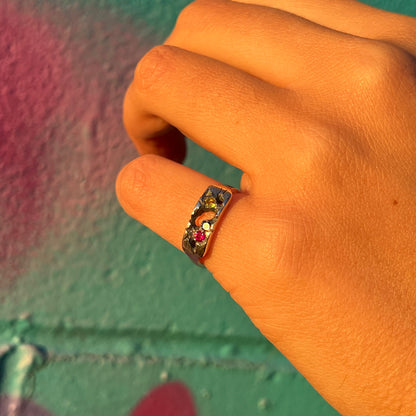 Decay Ring (Ruby/Sapphire/Topaz)