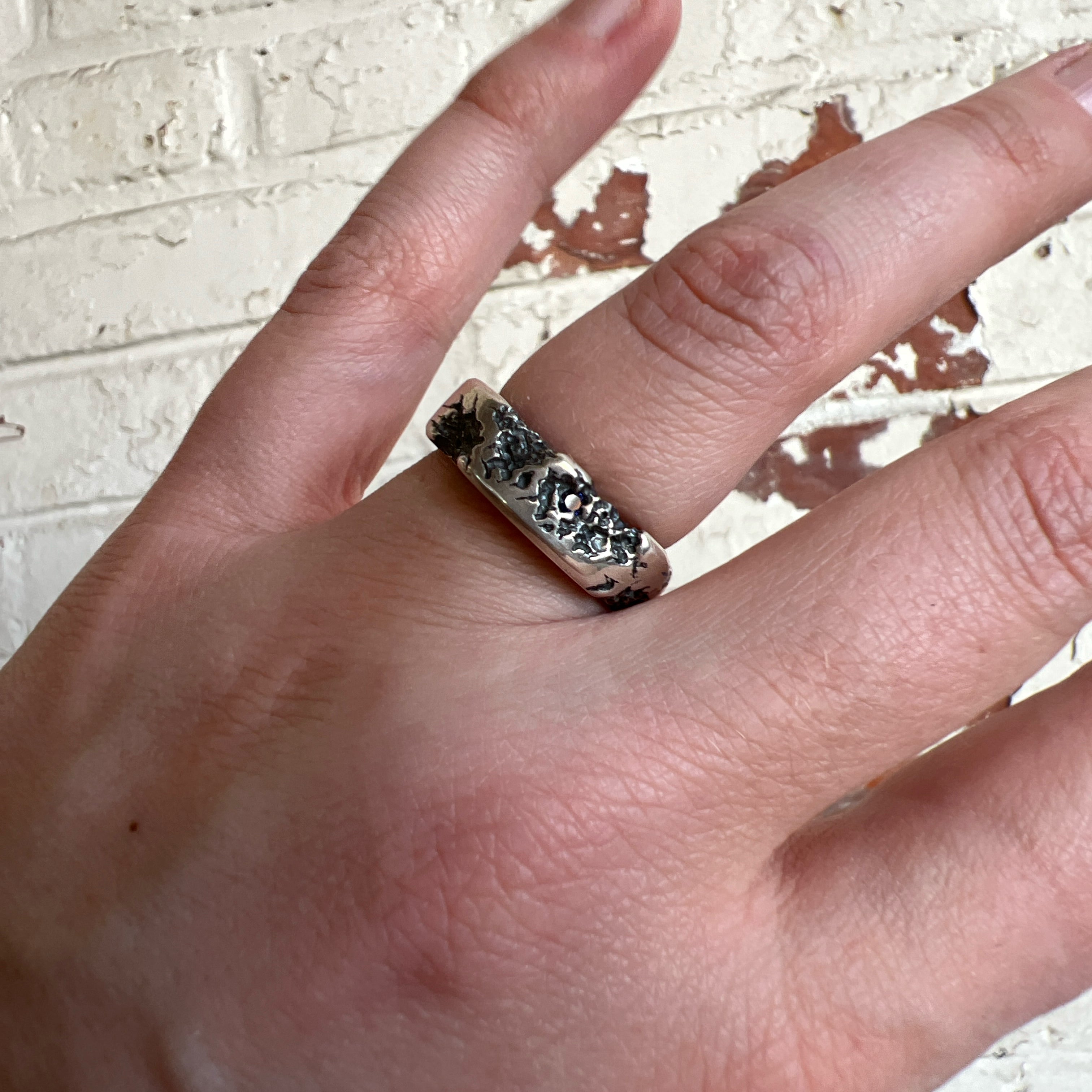 Decay Ring 6mm (made to order) – alexjacquesdesigns