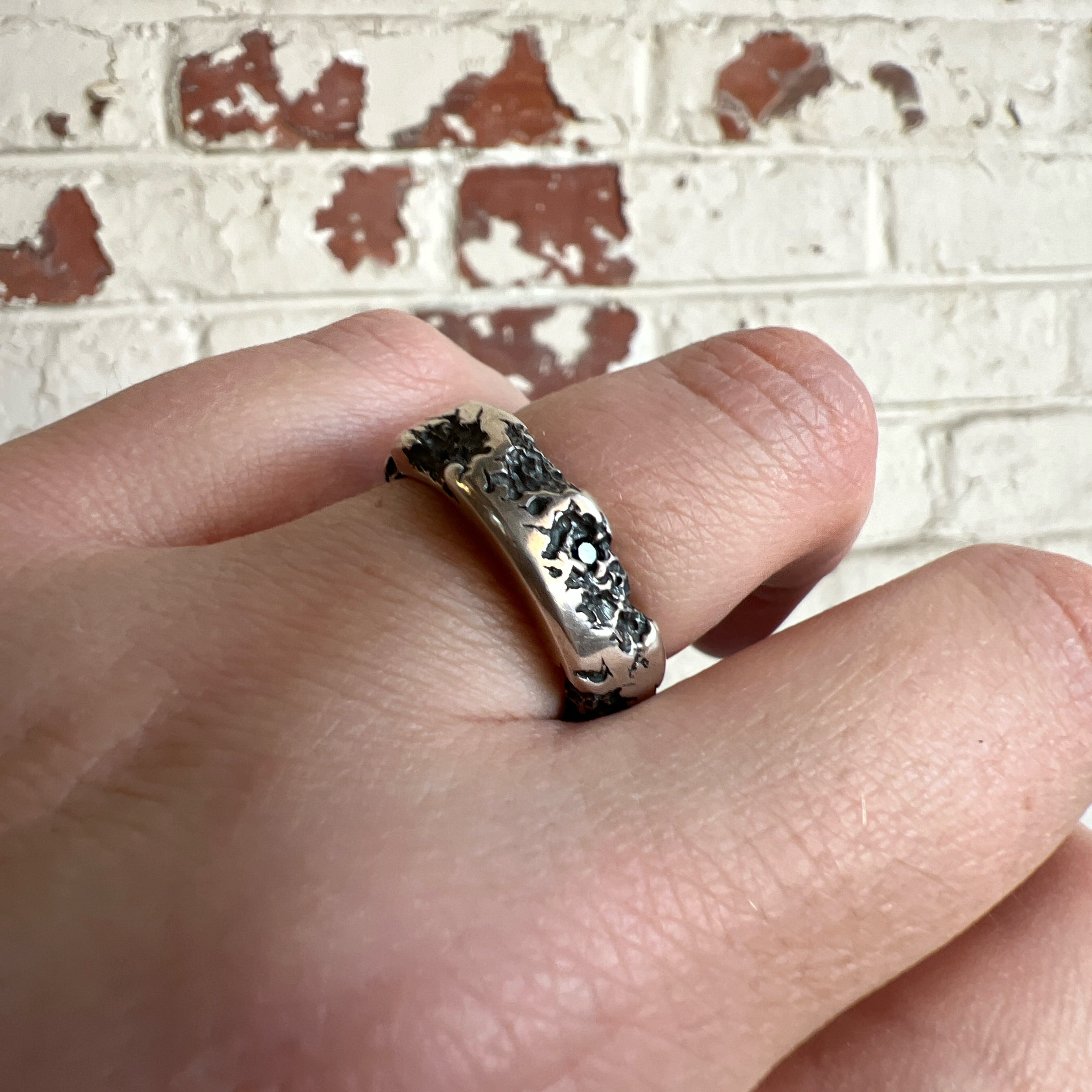 Decay Ring 6mm (made to order) – alexjacquesdesigns
