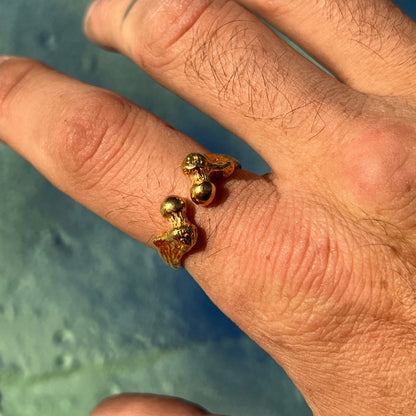 Femur Ring (Gold Vermeil)