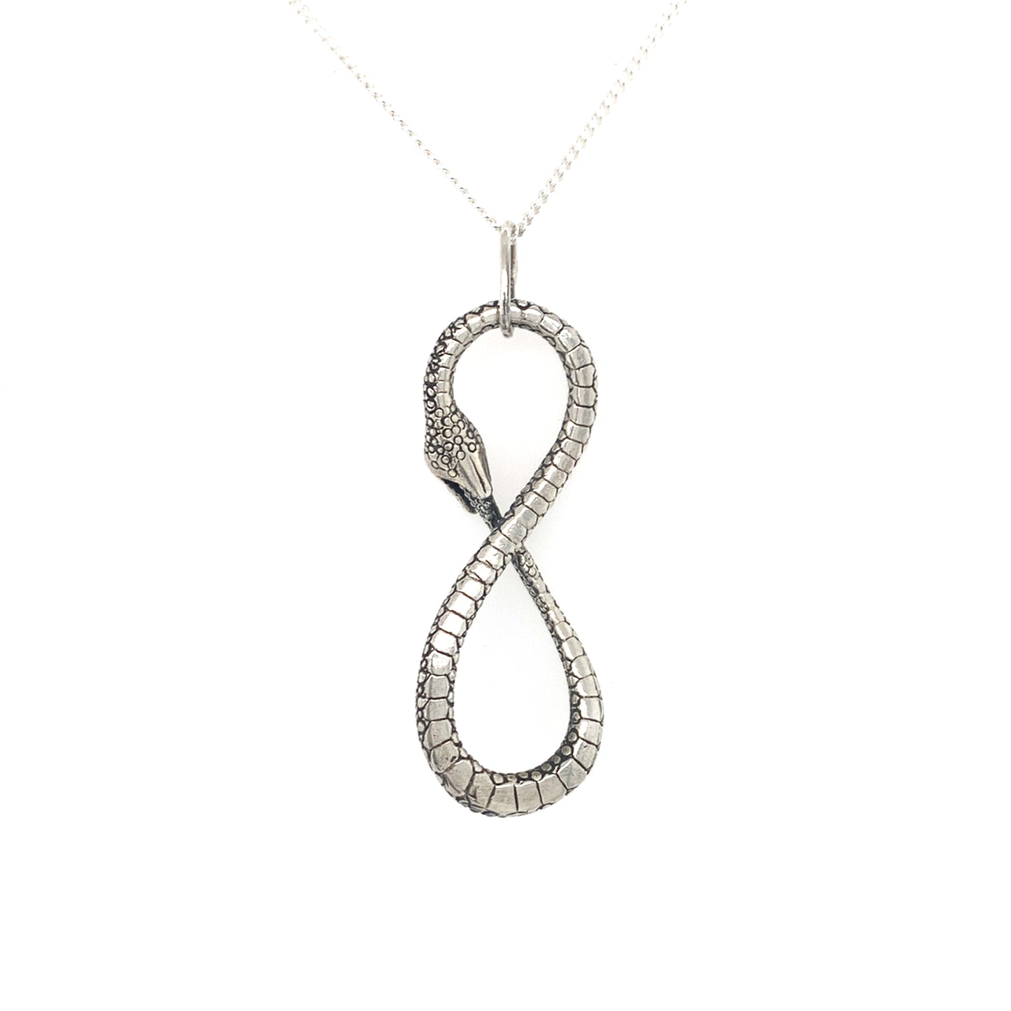 Ouroboros Infinity Python Pendant