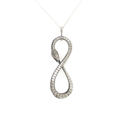 Ouroboros Infinity Python Pendant