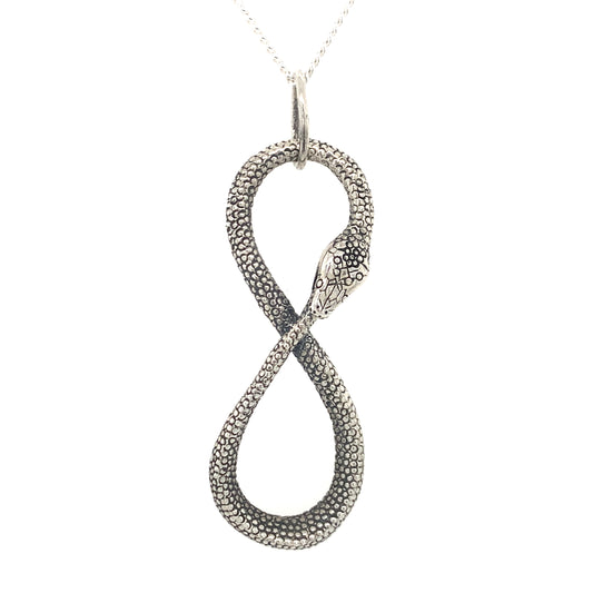 Ouroboros Infinity Python Pendant