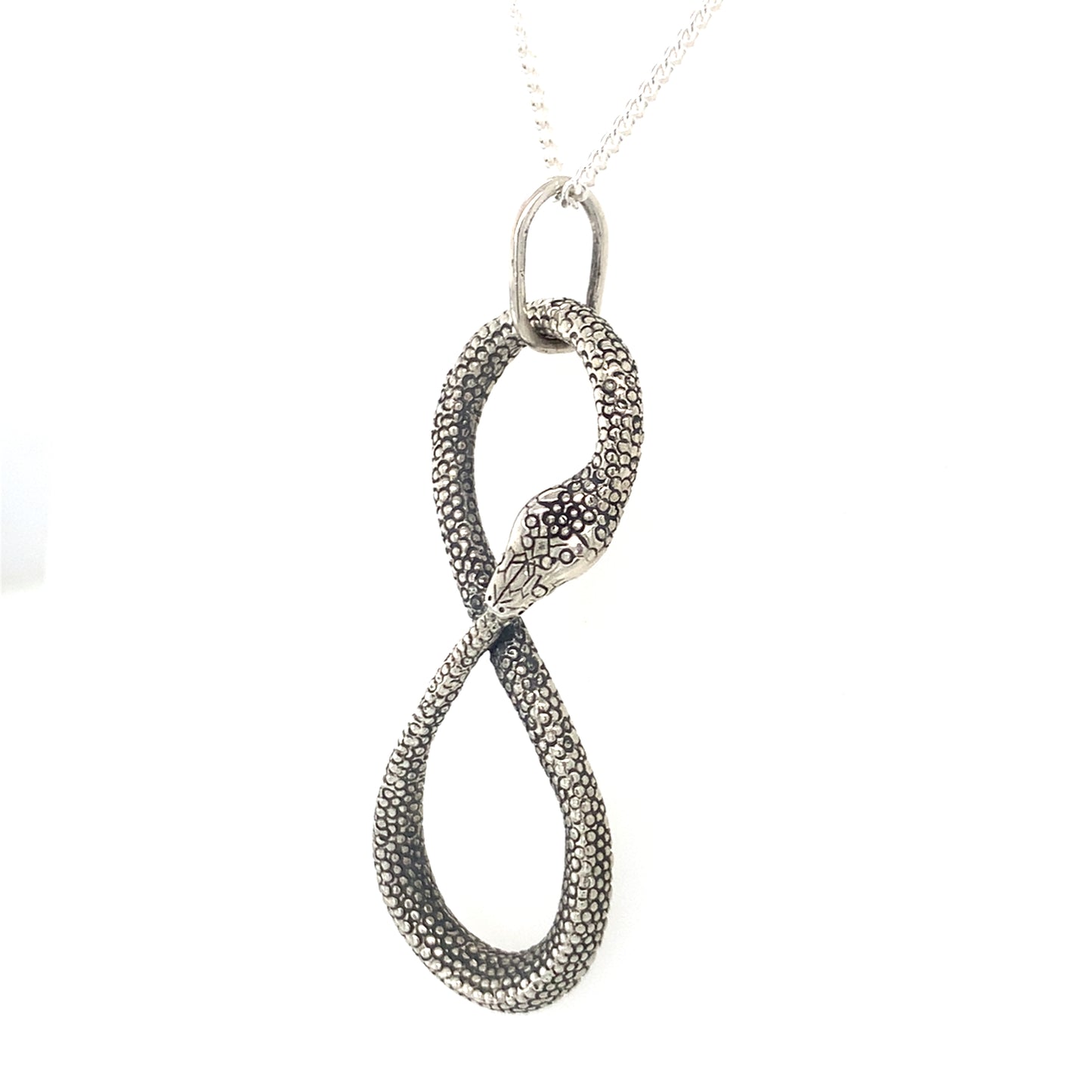 Ouroboros Infinity Python Pendant