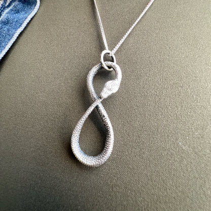 Ouroboros Infinity Python Pendant