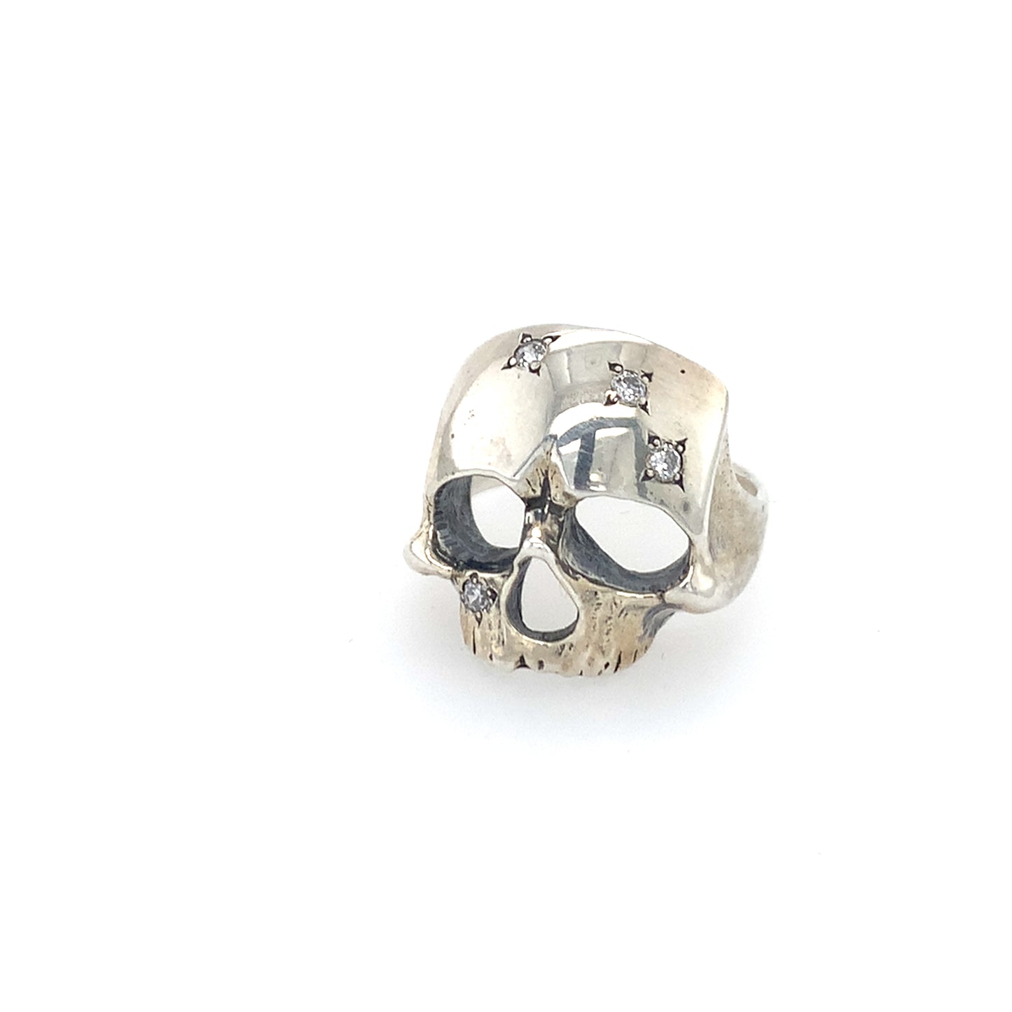 The Skull Ring (4 CZ)