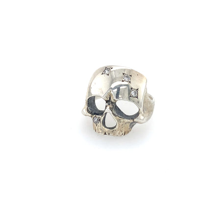 The Skull Ring (4 CZ)