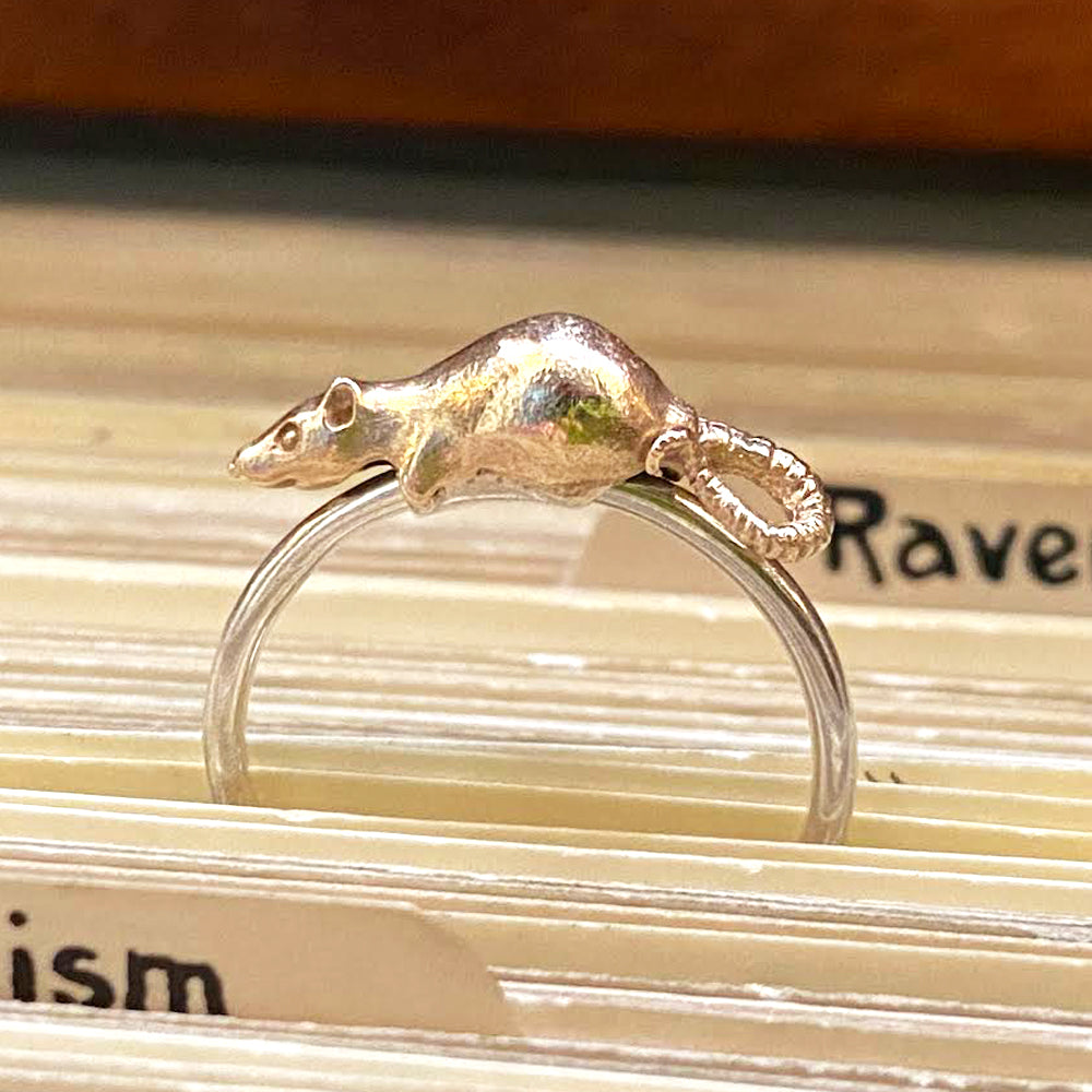 Spinning Rat Ring