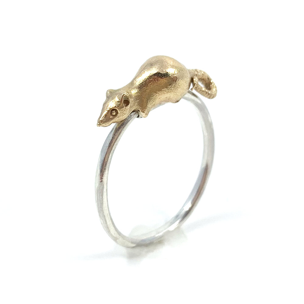 Spinning Rat Ring