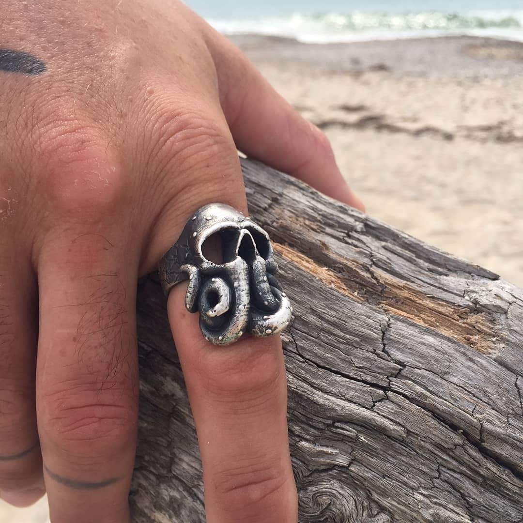 Cthulhu Skull Ring