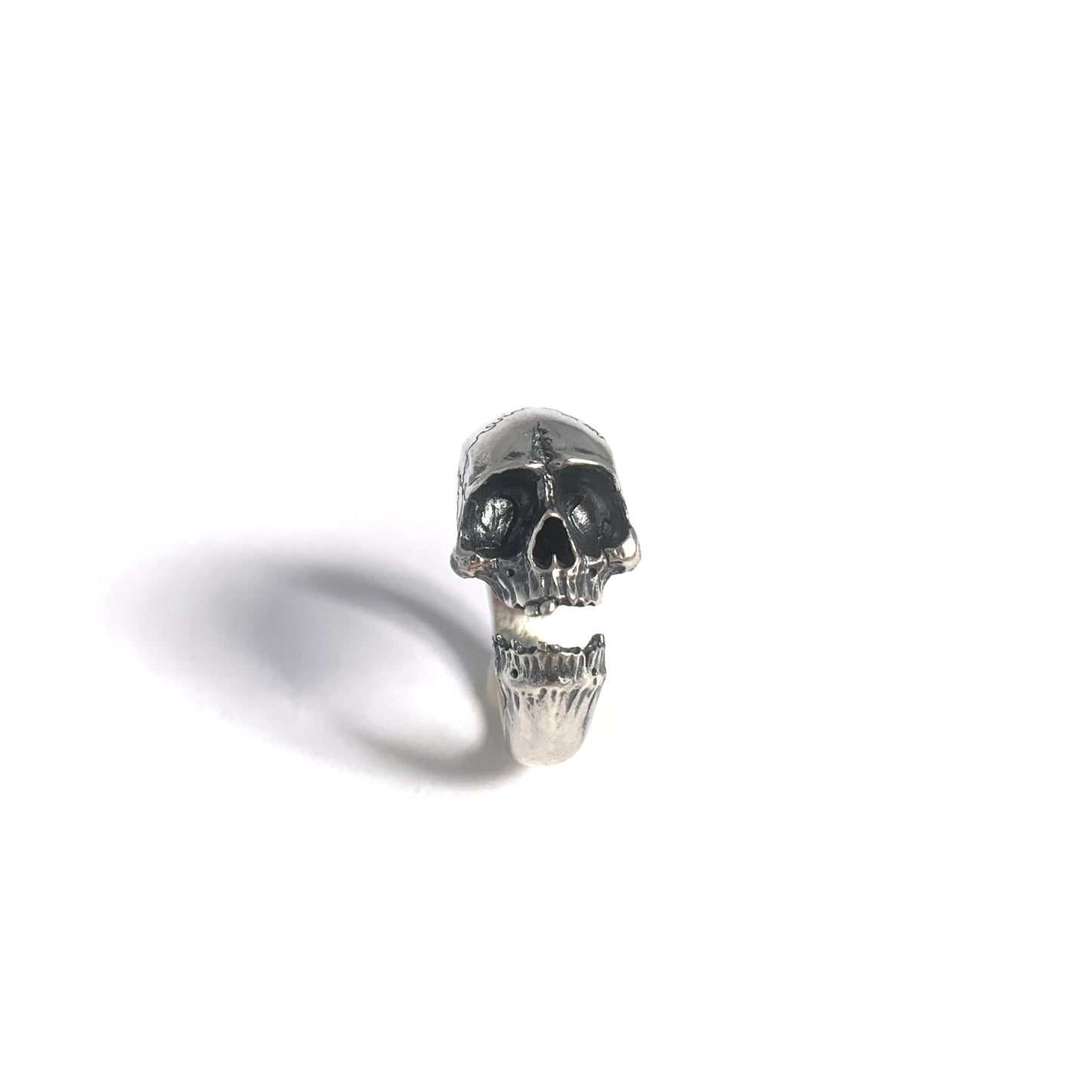 Wraparound Memento Mori Skull Ring